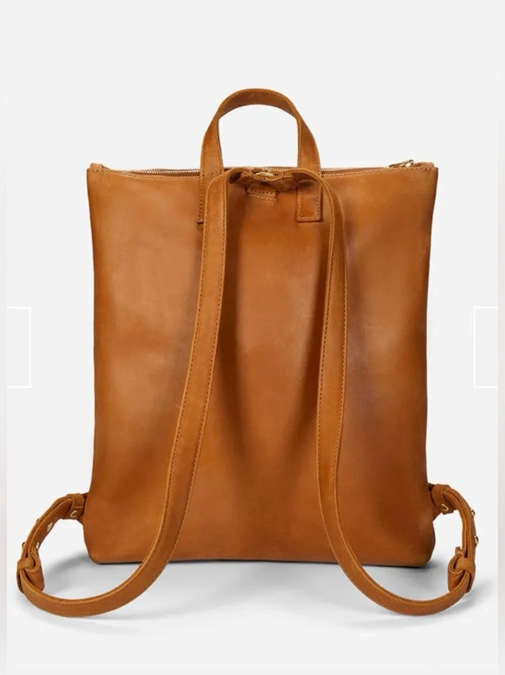 Parker Clay Miramar Leather Backpack